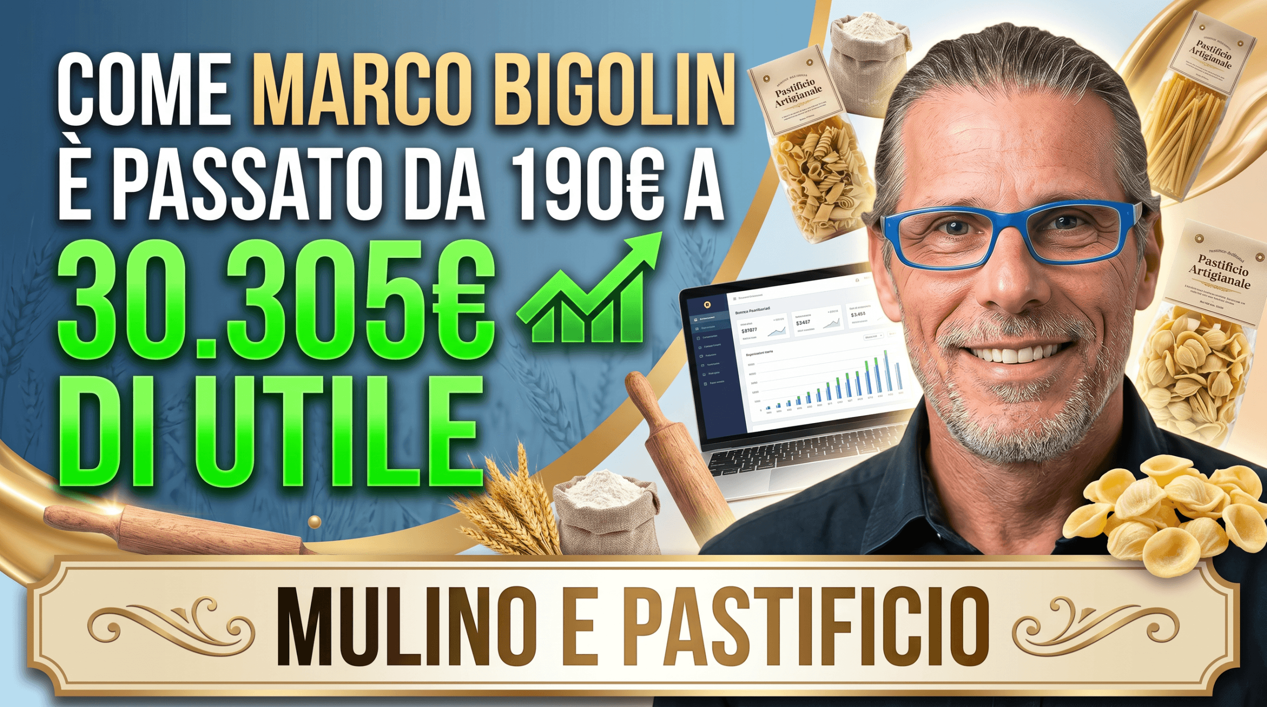 Utile da 190€ a 30.305€: Marco moltiplica il risultato in 13 mesi